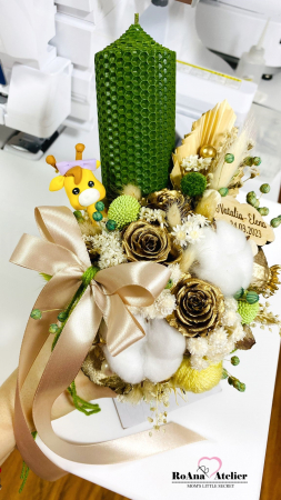 Lumanare Botez Safari verde [1]