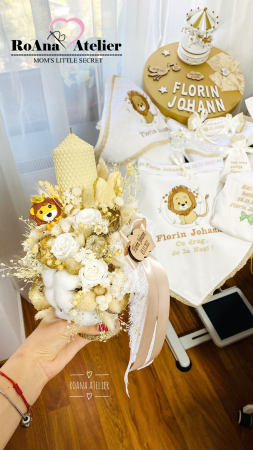 Lumanare Botez Vanilie Leut [6]