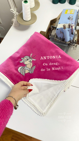 Paturica bebe fuchsia Iepuras [1]