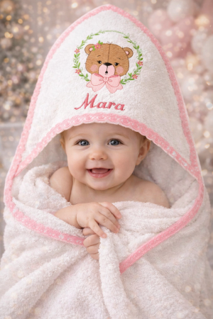 Prosop cu capison Ursulet fetita personalizat [3]