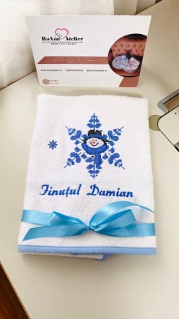 Prosop Fulg de Zapada personalizat nume