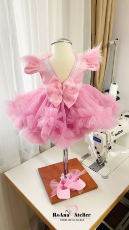 Rochita Anabella cu botosei roz [3]