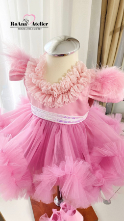 Rochita Anabella cu botosei roz [2]