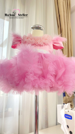 Rochita Anabella cu botosei roz [1]