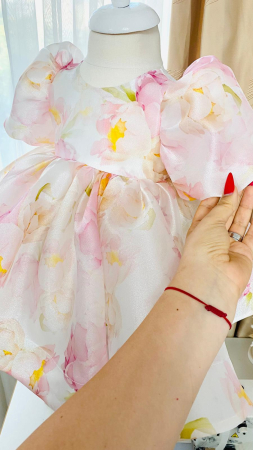 Rochita Botez Organza Printesa Bujorilor [3]