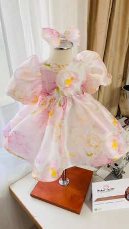 Rochita Botez Organza Printesa Bujorilor [1]