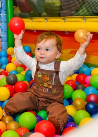 Salopeta Ursulet My First Birthday [4]