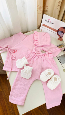 Nou Nascuti - Set hainute muselina scos din spital fetita