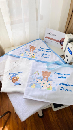 Set Prima Baita Ursulet Albastru [8]