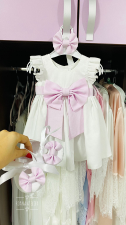 Set Rochiţă albă Linda [3]