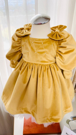 Set Rochita Botez Antoaneta Bej Camel [4]