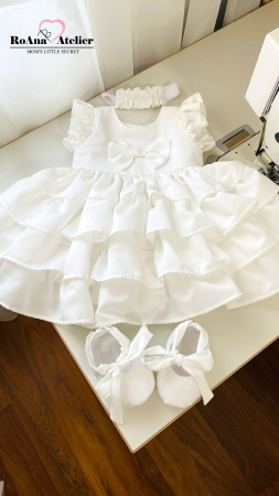 Set Rochita Botez Lily cu volanase