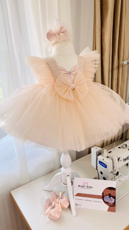 Set Rochita Botez Mirabela bej caisa [3]