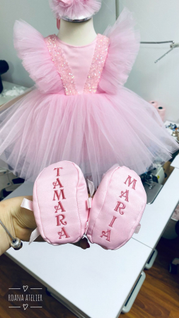 Set Rochita Botez Mirabela roz pal [2]