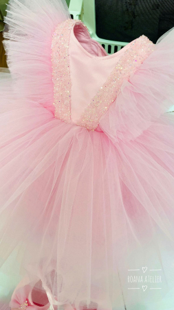 Set Rochita Botez Mirabela roz pal [4]