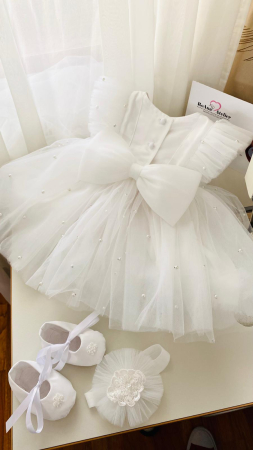 Set Rochita Botez Perla Alba cu perlute [6]