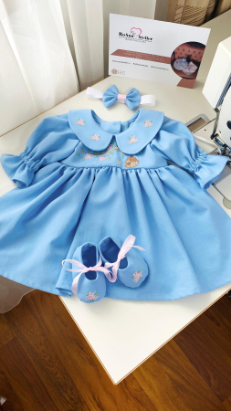 Rochite Botez - Set Rochita Cindy Bleu