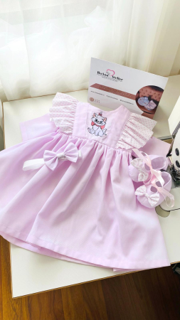 Set Rochita cu body Marie maneca lunga 3 piese [1]