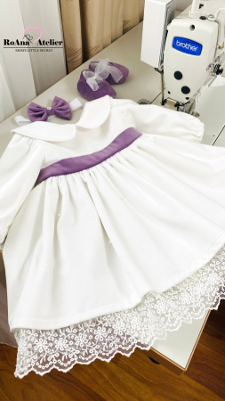 Set Rochita Josephina cu accesorii mov [1]