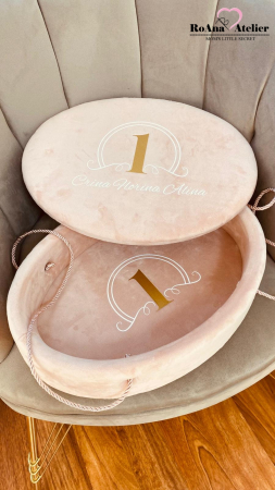 Tavite Mot Turta - Set Tavita Cu Capac Roz 1 Anisor