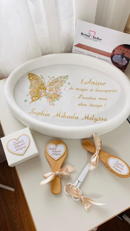 Set Tavita Mot Alba Golden Butterfly [1]