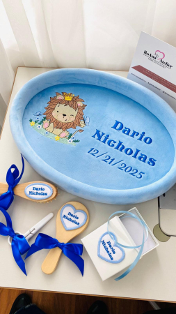 Set Tavita Mot Bleu Personalizata Leut [1]