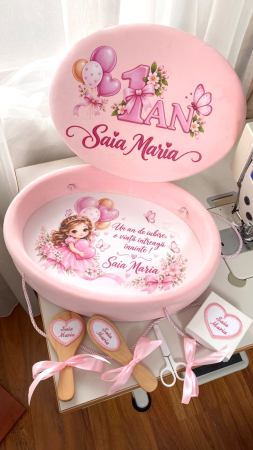 Tavite Mot Turta - Set Tavita Mot Cu Capac Roz Princess