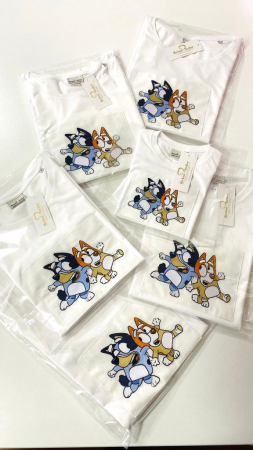 Set tricouri familie Bluey and Bingo [2]