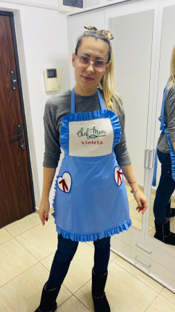 Sorturi personalizate - Sort albastru personalizat