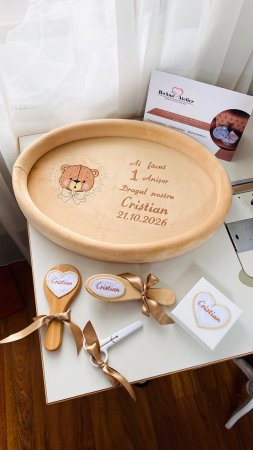 Tavite Mot Turta - Tavita Mot Bej Ursulet personalizata