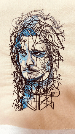 Tricou brodat Print [5]