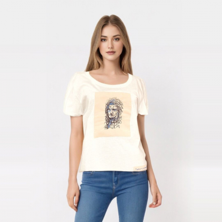 Tricou brodat Print [1]