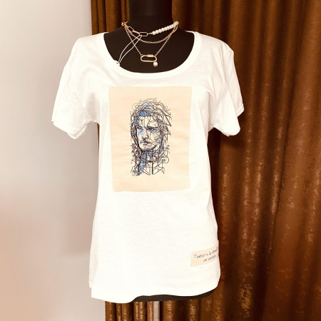 Tricou brodat Print [3]