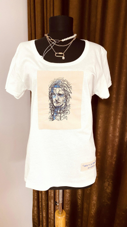 Tricou brodat Print