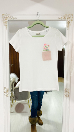 Tricou Pocket full of Flowers