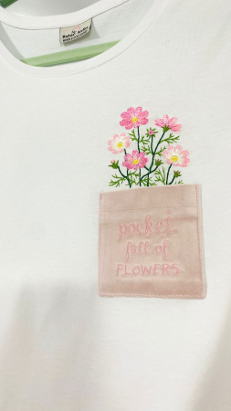 Tricou Pocket full of Flowers [2]