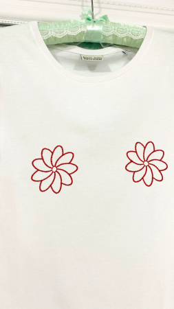 Tricou Two Flowers [2]