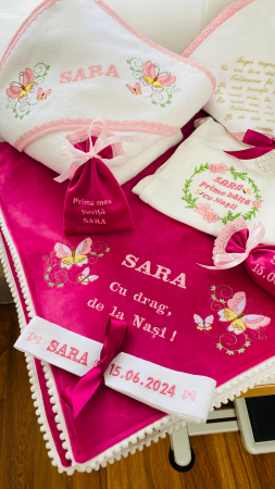 Trusou Botez Fluturasi fuchsia [1]