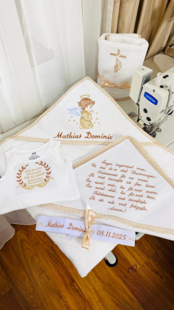 Trusouri Botez Catifea - Trusou Botez Ingeras 4 piese