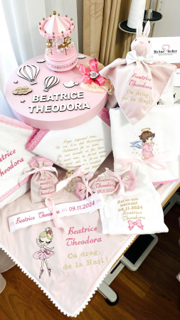 Trusou Botez Mica Balerina Roz [2]