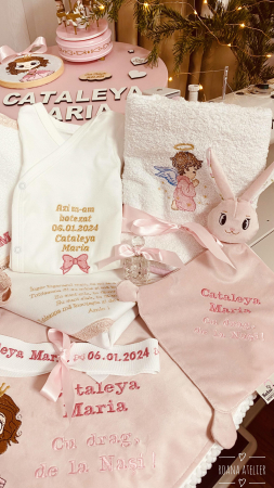 Trusou Botez Mica Printesa Roz [1]