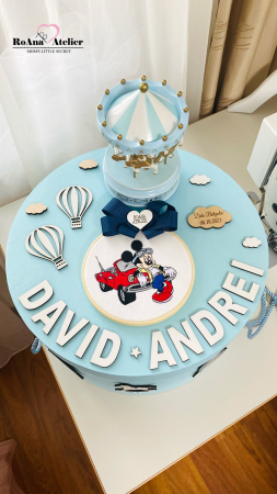 Trusou Botez Mickey cu masina [5]