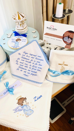 Trusou Botez Muselina Ingeras 8 piese [2]