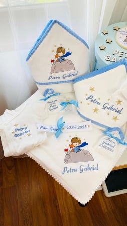 Trusou Botez Muselina Micul Print [2]