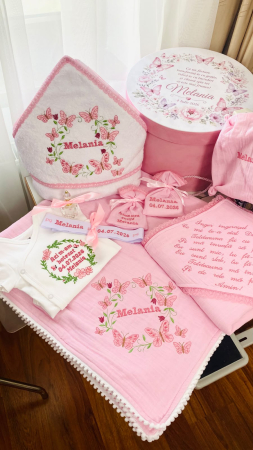 Trusou Botez Muselina Roz Fluturasi [1]