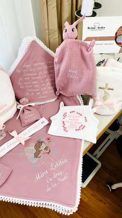 Trusou Botez Muselina Roz Prafuit Zana [2]