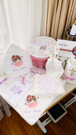 Botez - Trusou Botez Printesa Muselina Alba