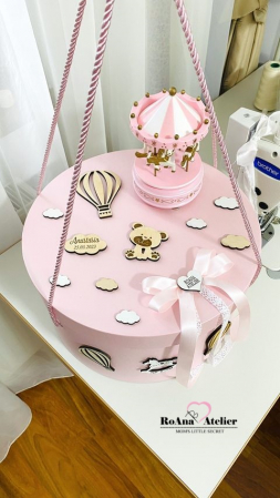 Trusou Botez Teddy Bear Roz [5]