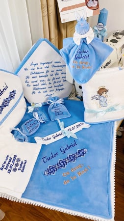 Trusou Botez Traditional Albastru [1]