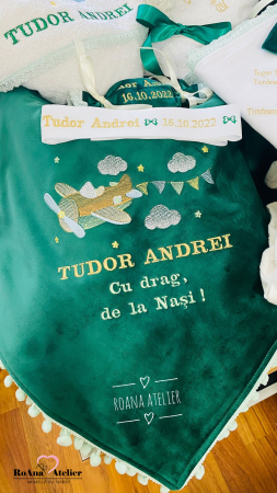 Trusou Botez verde Avion [2]